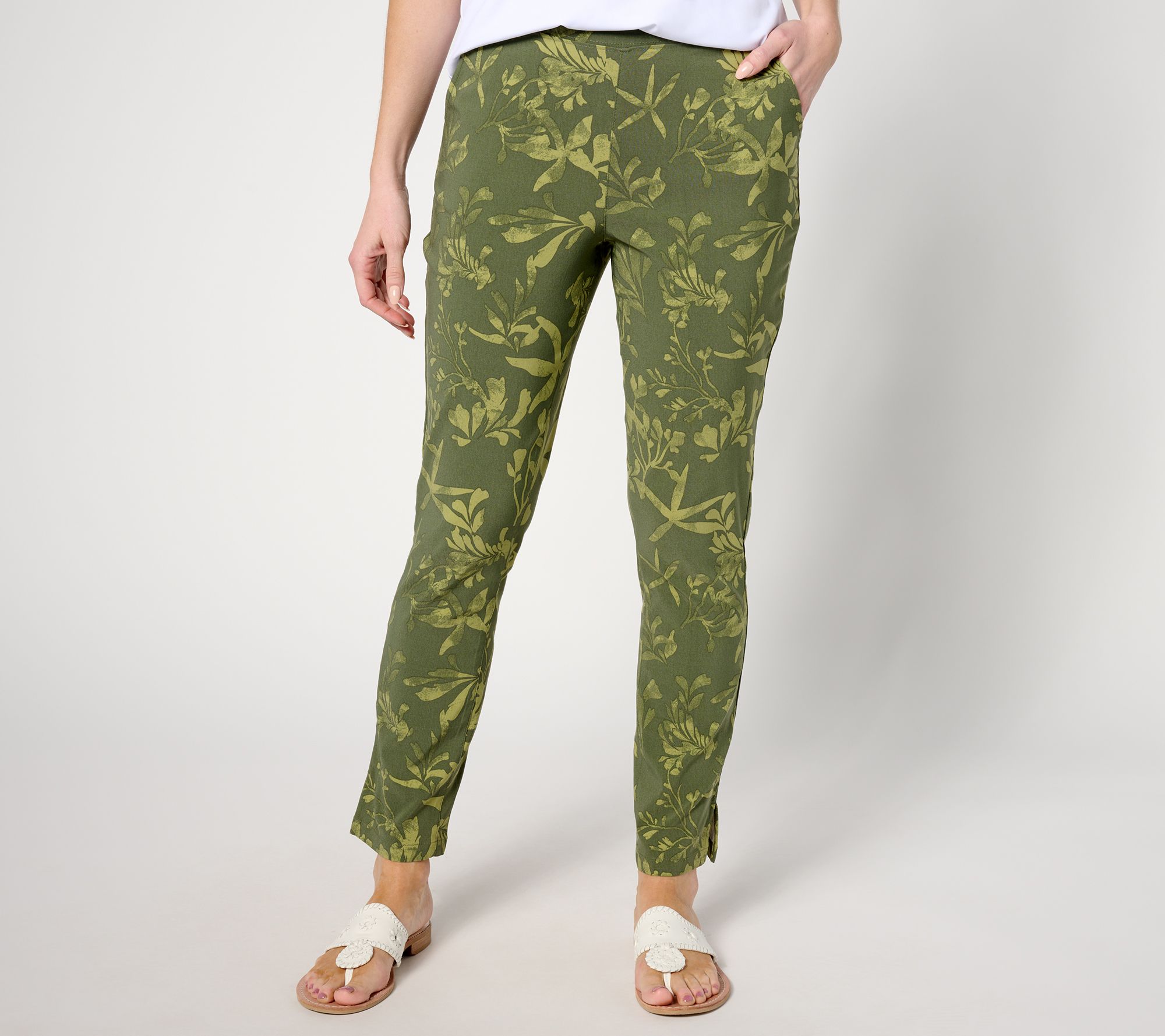 Denim & Co. Regular Smart Stretch Air Slim Leg Ankle Pant