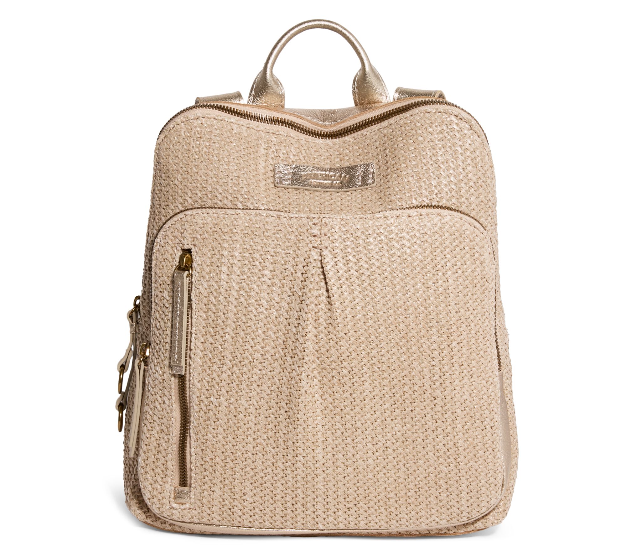 American Leather Co. Raffia Cleveland Backpack