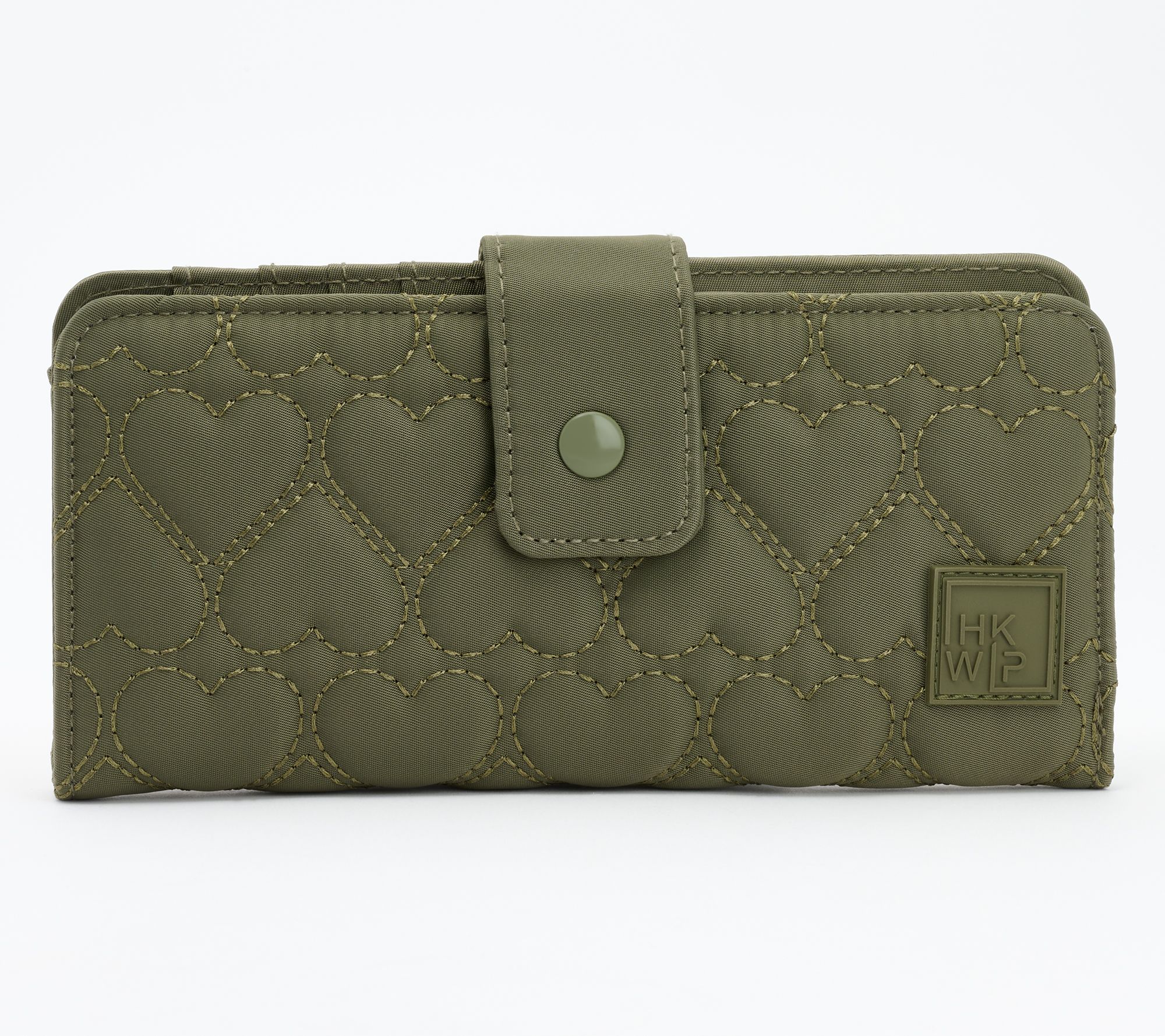 IHKWIP More Love Heart Quilted RFID Wallet