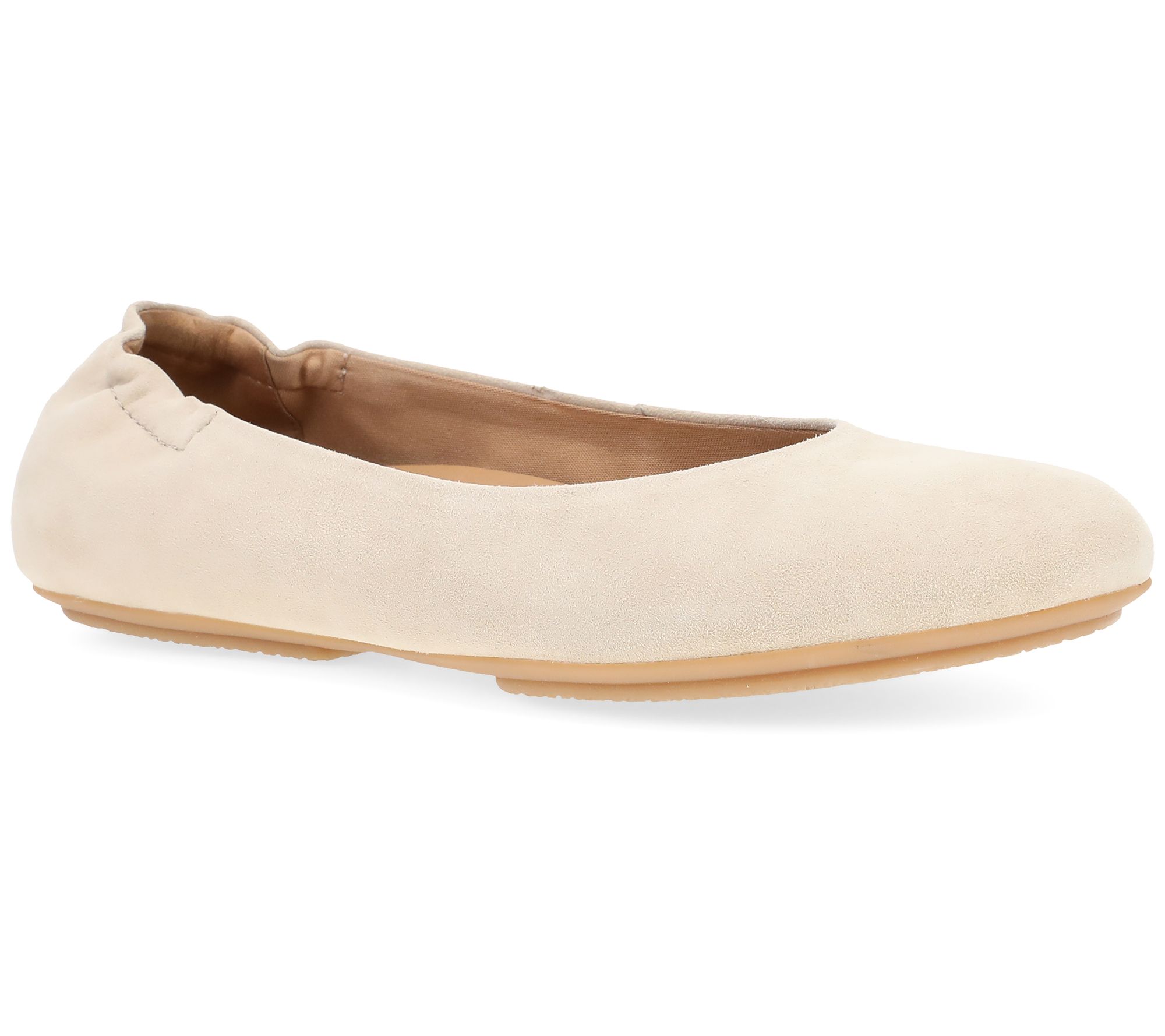 Dansko Sand Suede Slip On Ballet Flat- Mollie