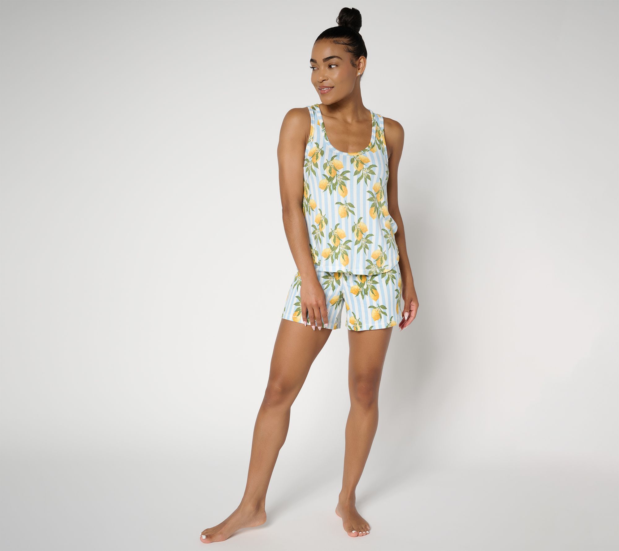 P.J. Salvage x Cozy Zoe Tank Top & Shorts Pajama Set