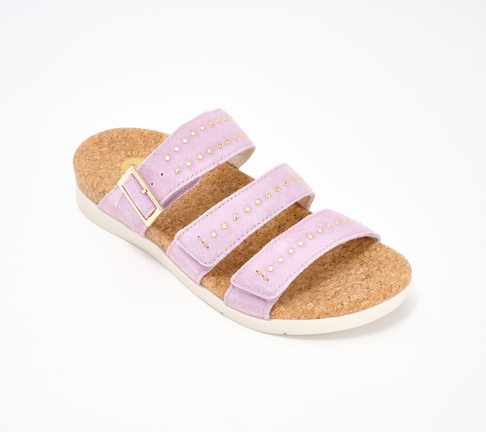 Revitalign Orthotic Triple Band Slide Sandals - Spring