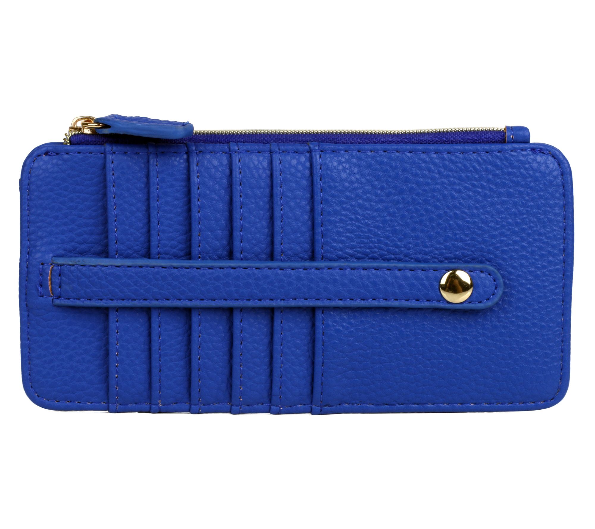 Julia Buxton Vegan Leather Pik-Me-Up Thin RFIDCard Holder