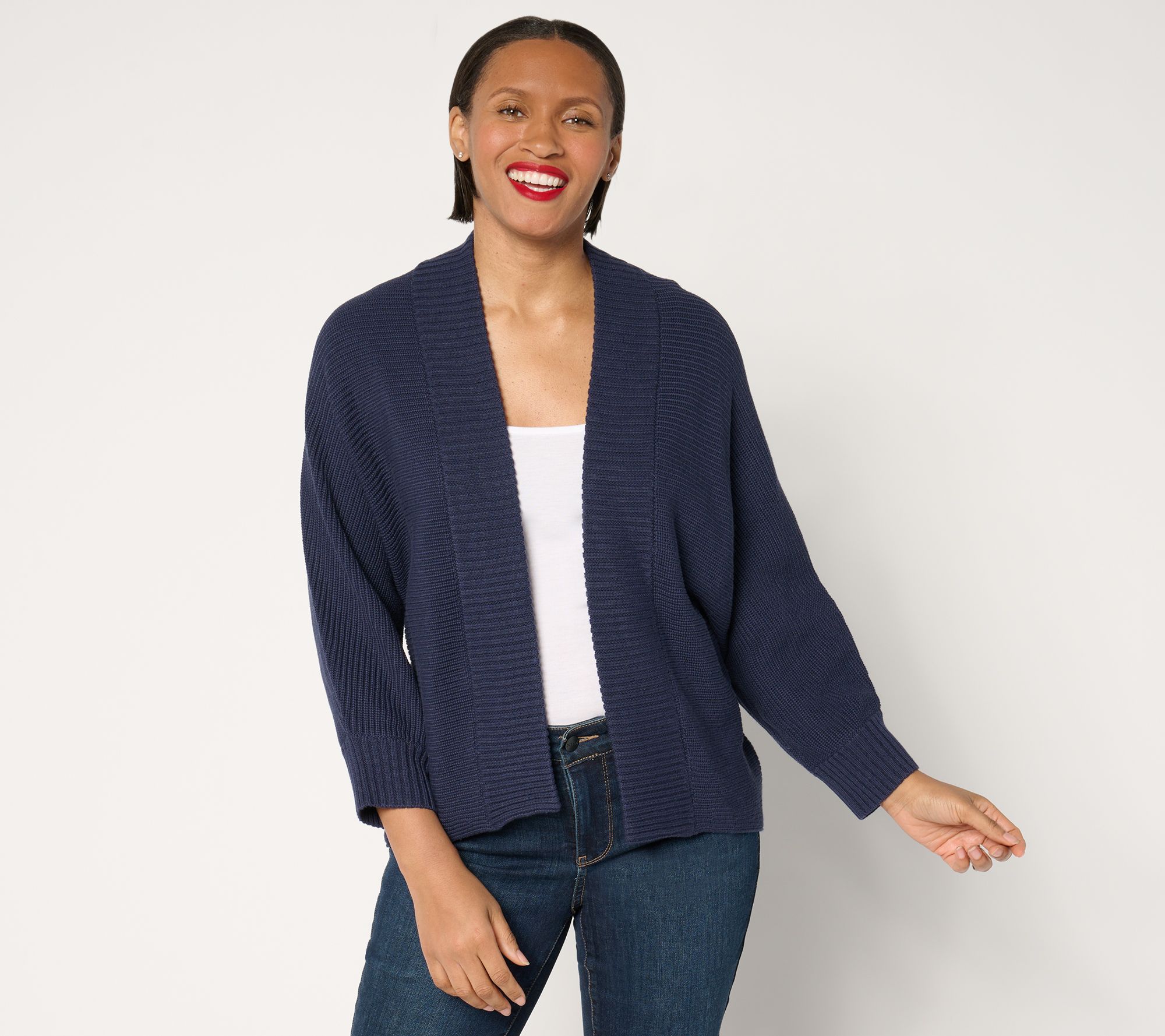 "As Is" Belle by Kim Gravel Dare to be Bright Shaker Knit Cardigan