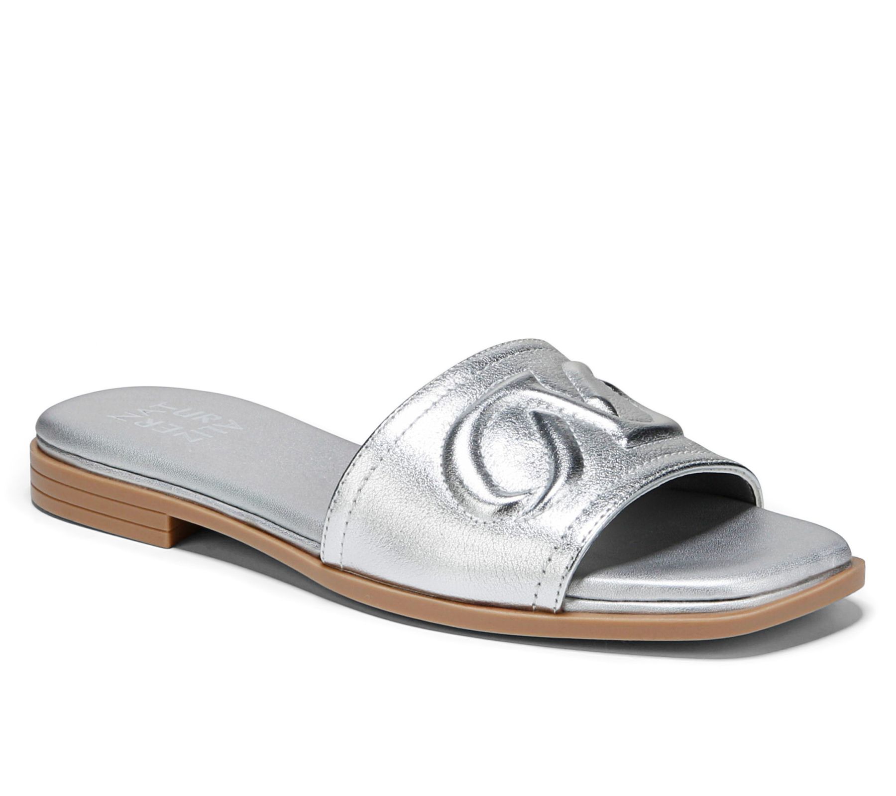 Naturalizer Leather Slide Sandals - Genevieve