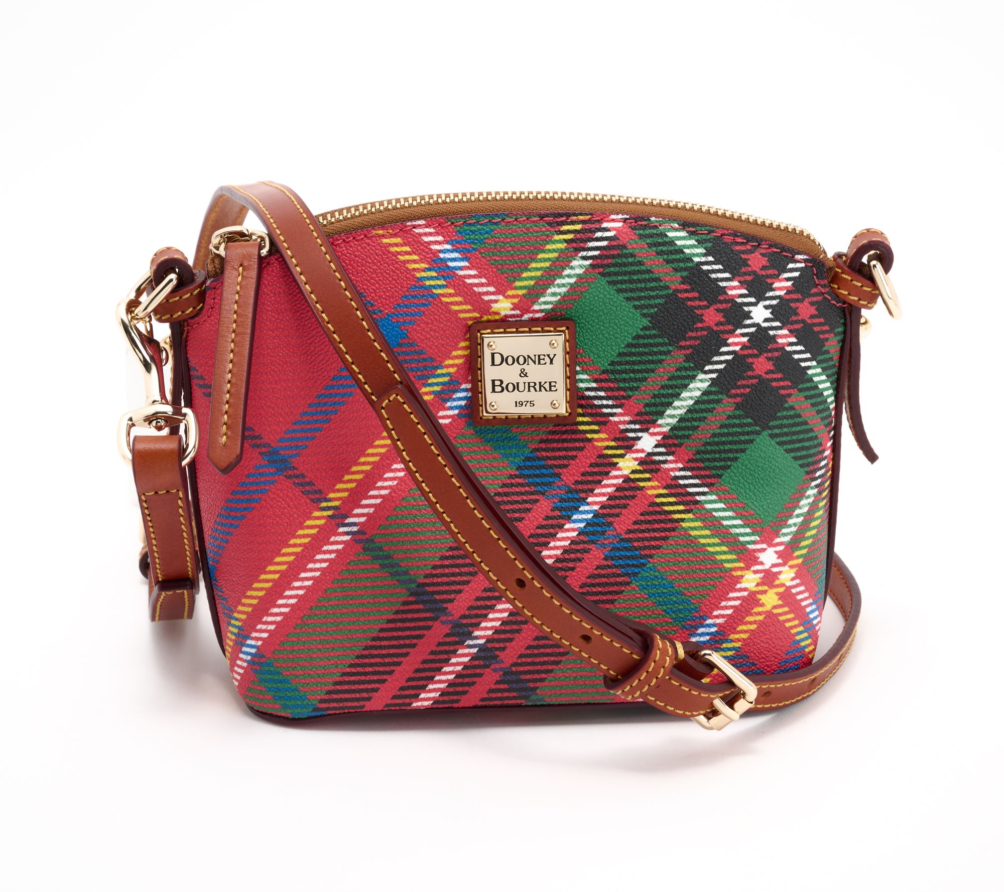 Dooney & Bourke Coated Cotton Windsor Mini Domed Crossbody
