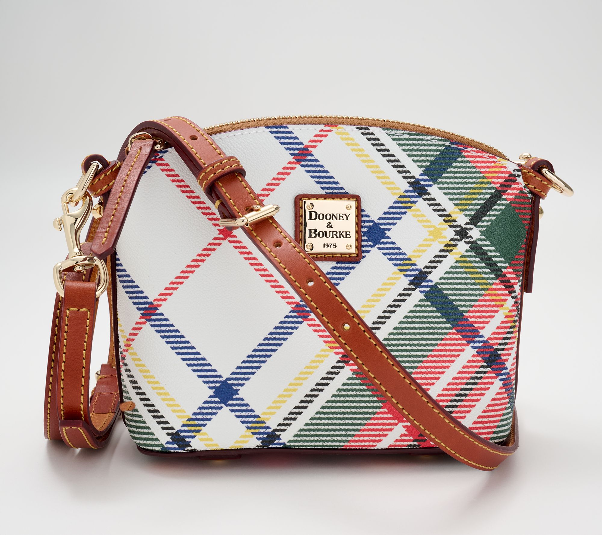 Dooney & Bourke Coated Cotton Windsor Mini Domed Crossbody