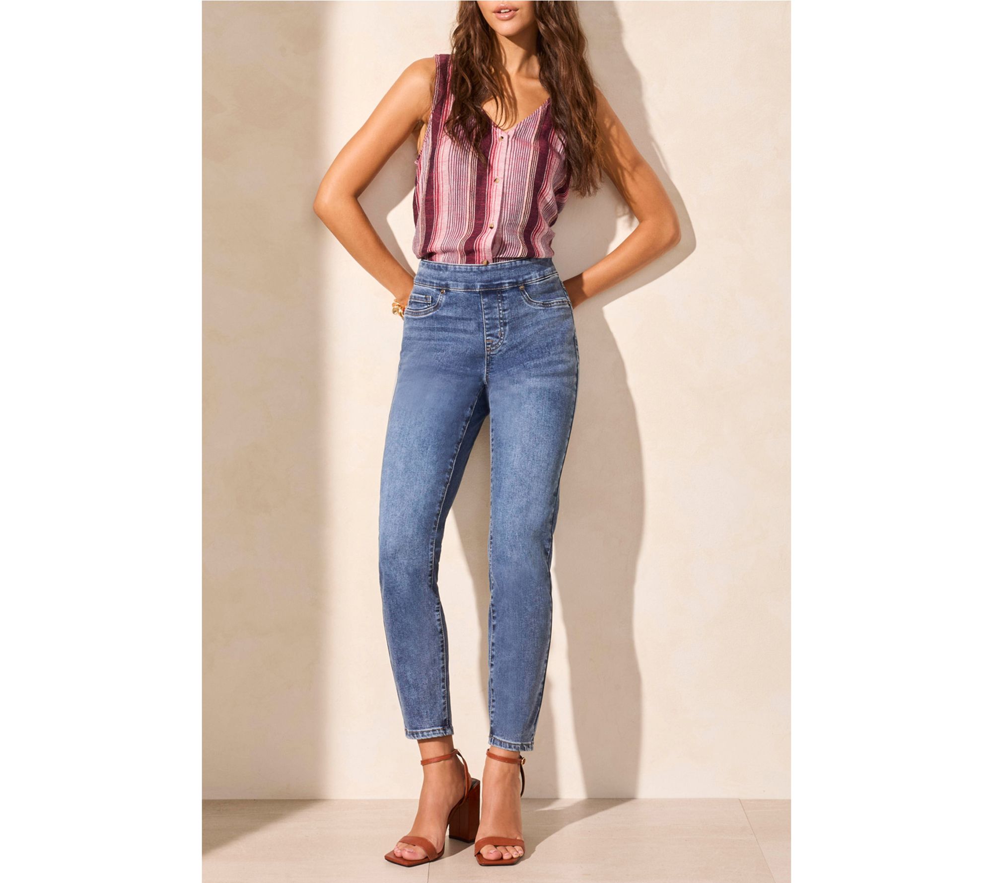 Tribal Audrey Pull-On Ankle Jegging
