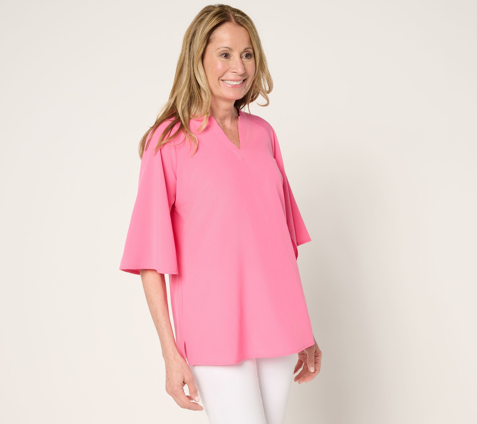 "As Is" Brandis Dress Out Loud Cheat the Heat Breezy Sleeve Blouse