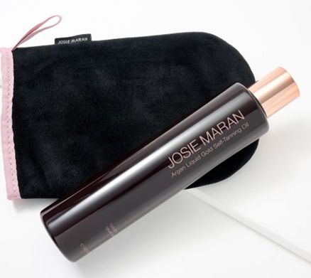 Josie Maran Super-Size Liquid Gold Argan Tanning Oil w/ Mitt