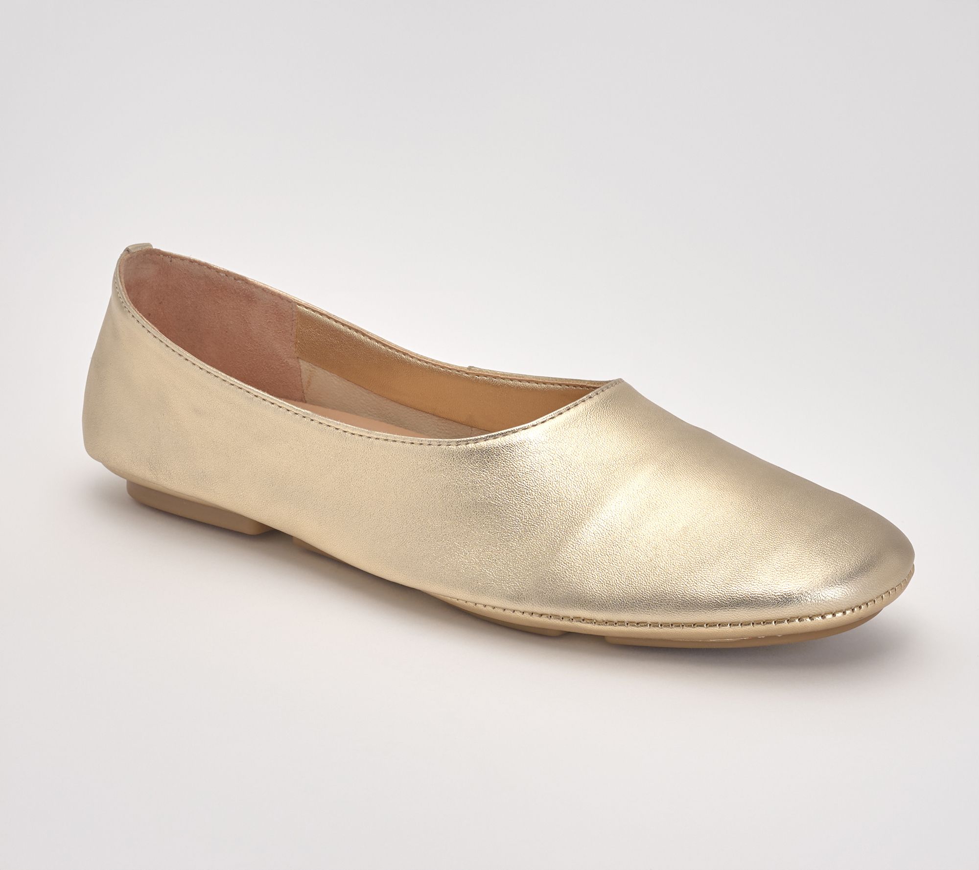 Vince Camuto Leather Ballet Flats - Catisha