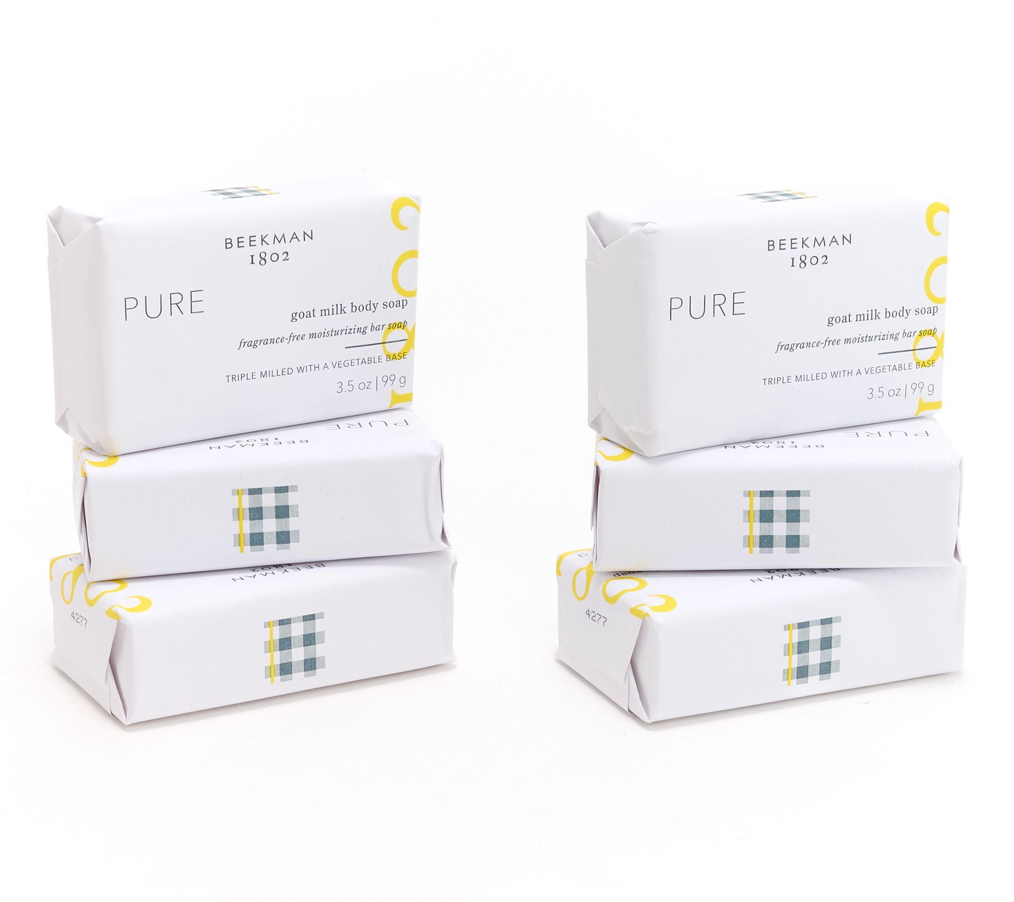 Beekman 1802 6pc Goat Milk Bar Soap Collection