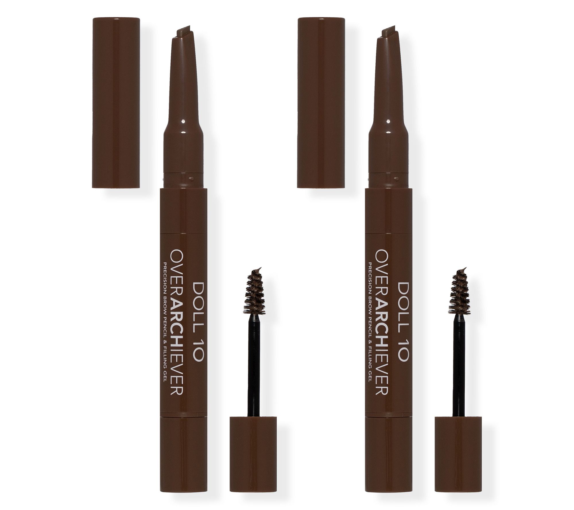 Doll 10 Overarchiever Wand Micro Brow Pencil w/ Filling Gel Duo