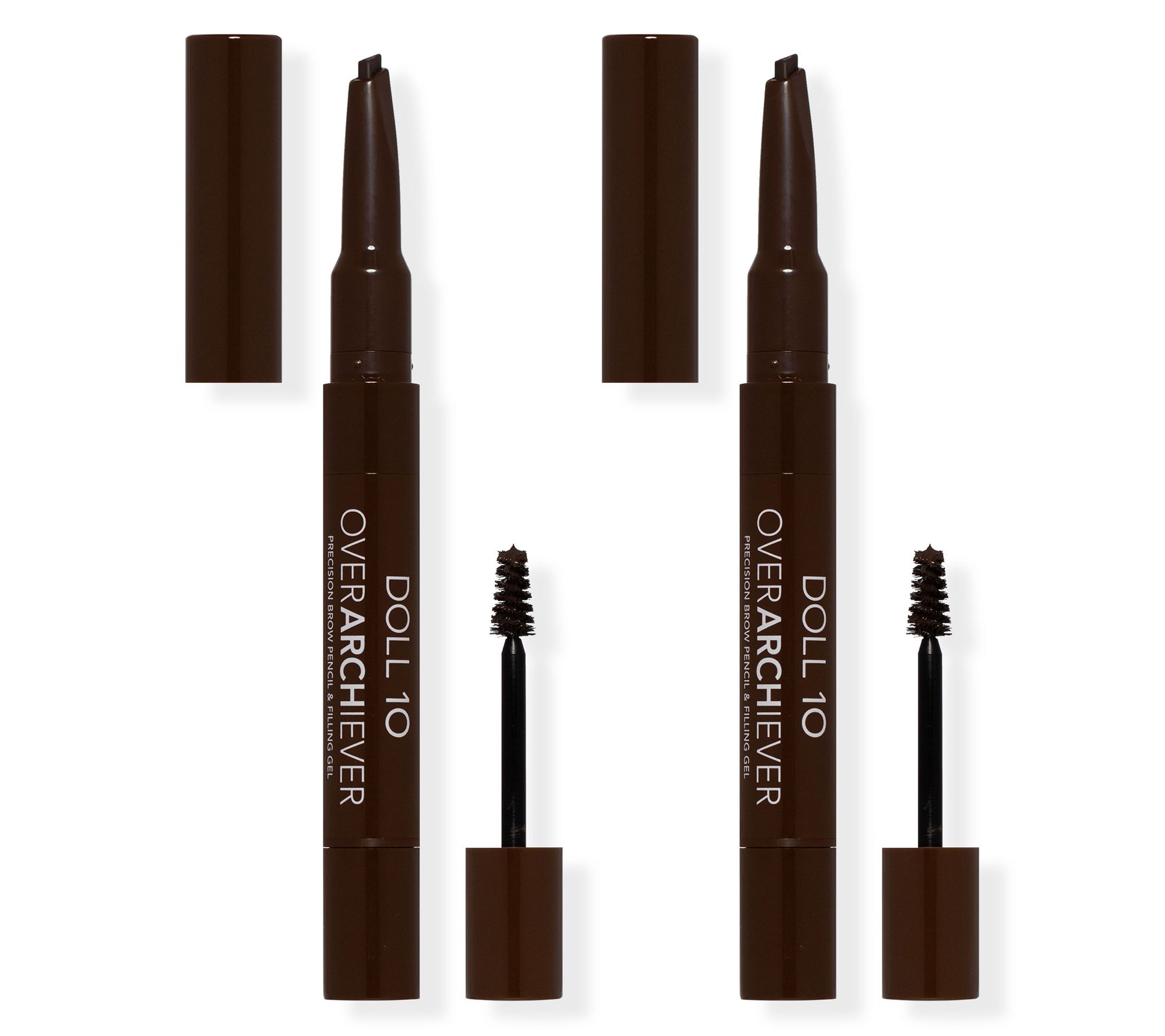 Doll 10 Overarchiever Wand Micro Brow Pencil w/ Filling Gel Duo