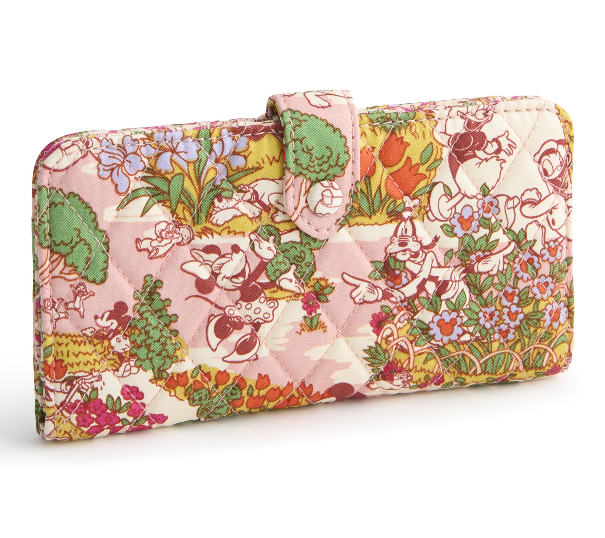 Vera Bradley Disney Mickey's Promenade Tab Wallet