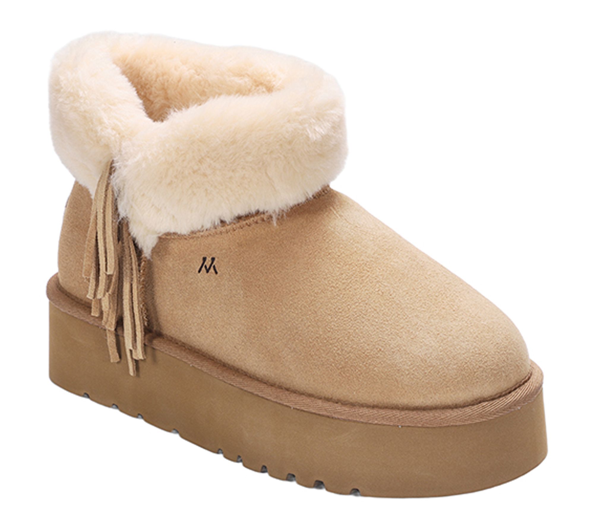 Mykos Pull On Premium Suede Boots - Amari