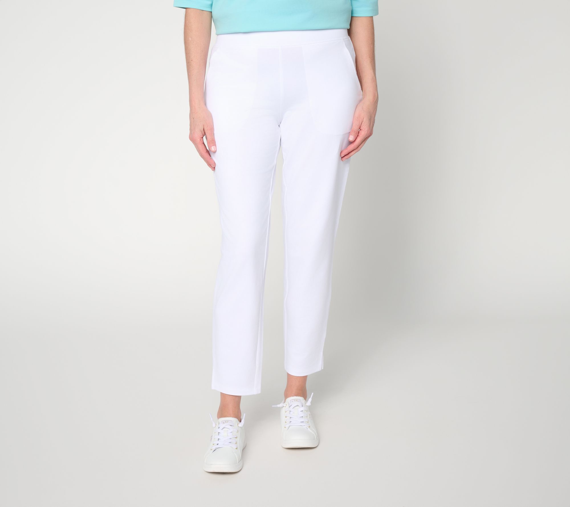 Denim & Co. Regular EasyWear French Terry Ankle Pants