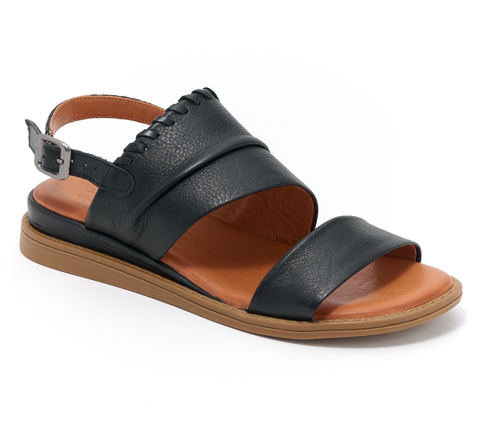 Miz Mooz Leather Whipstitch Sandals - Harper