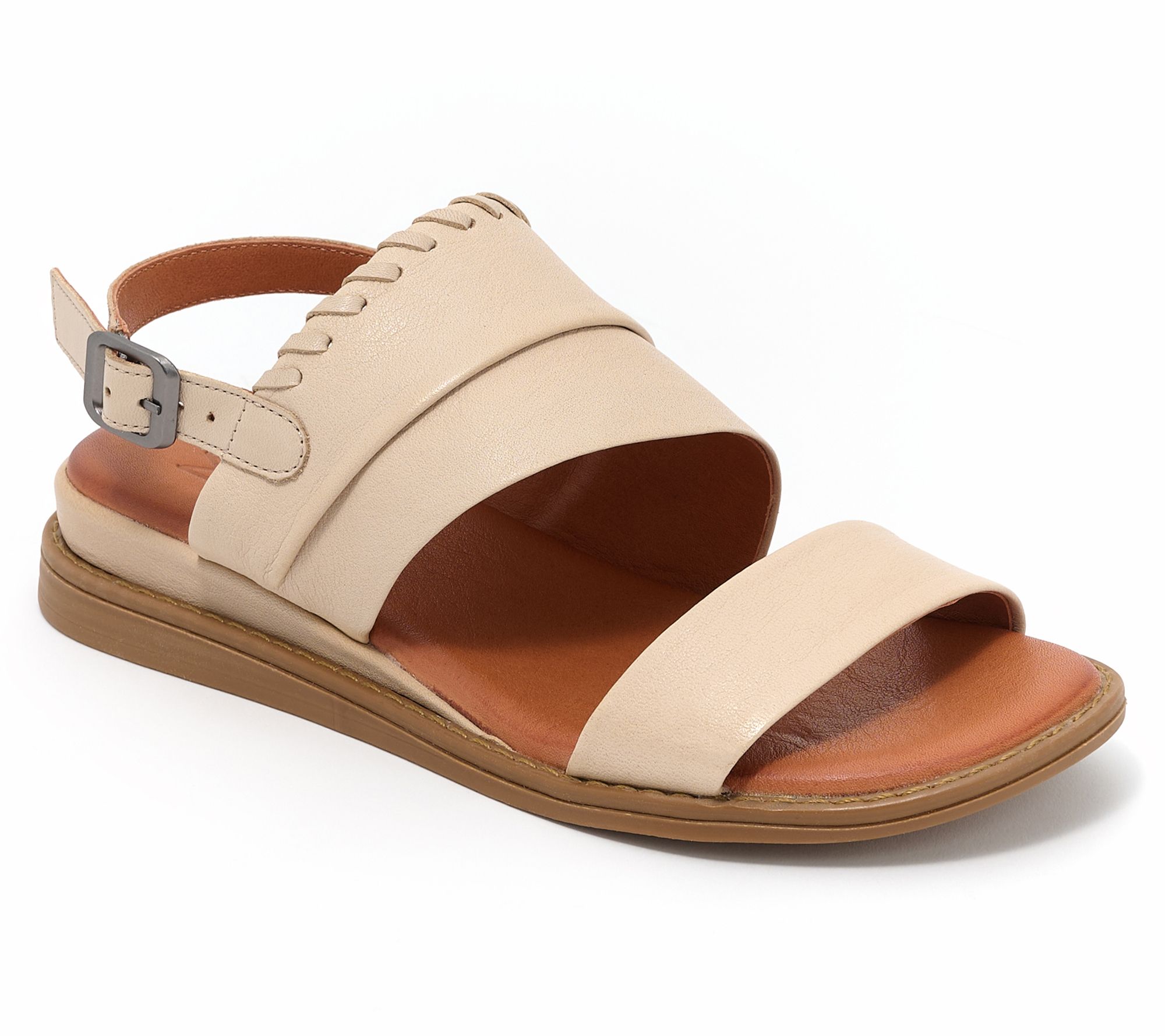 Miz Mooz Leather Whipstitch Sandals - Harper