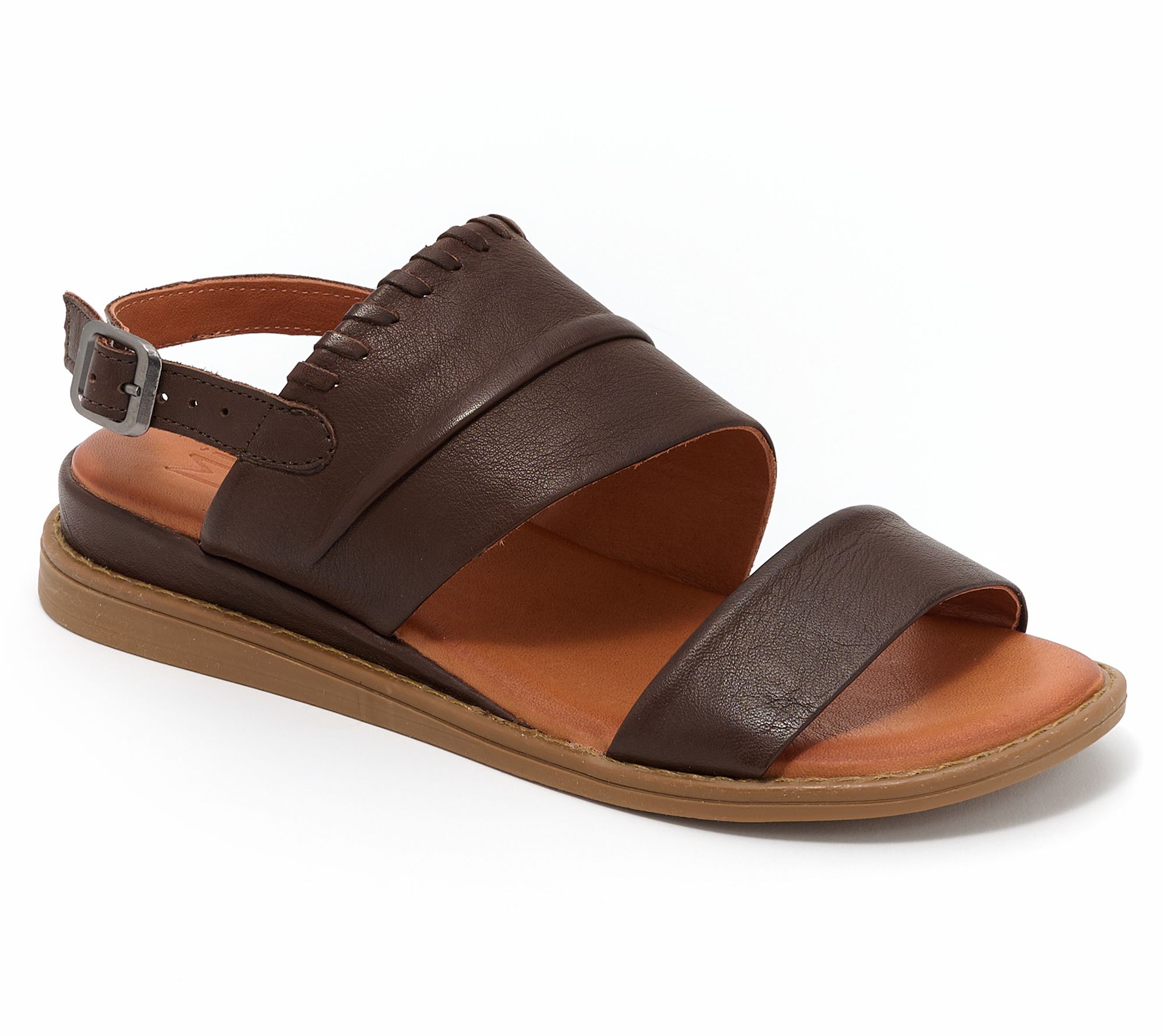 Miz Mooz Leather Whipstitch Sandals - Harper