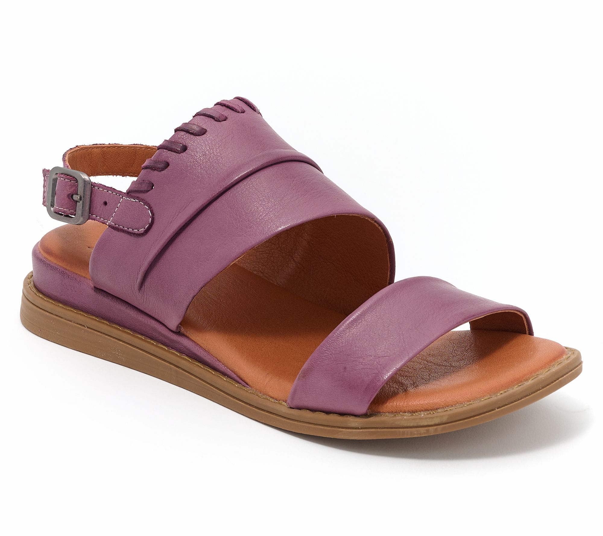 Miz Mooz Leather Whipstitch Sandals - Harper