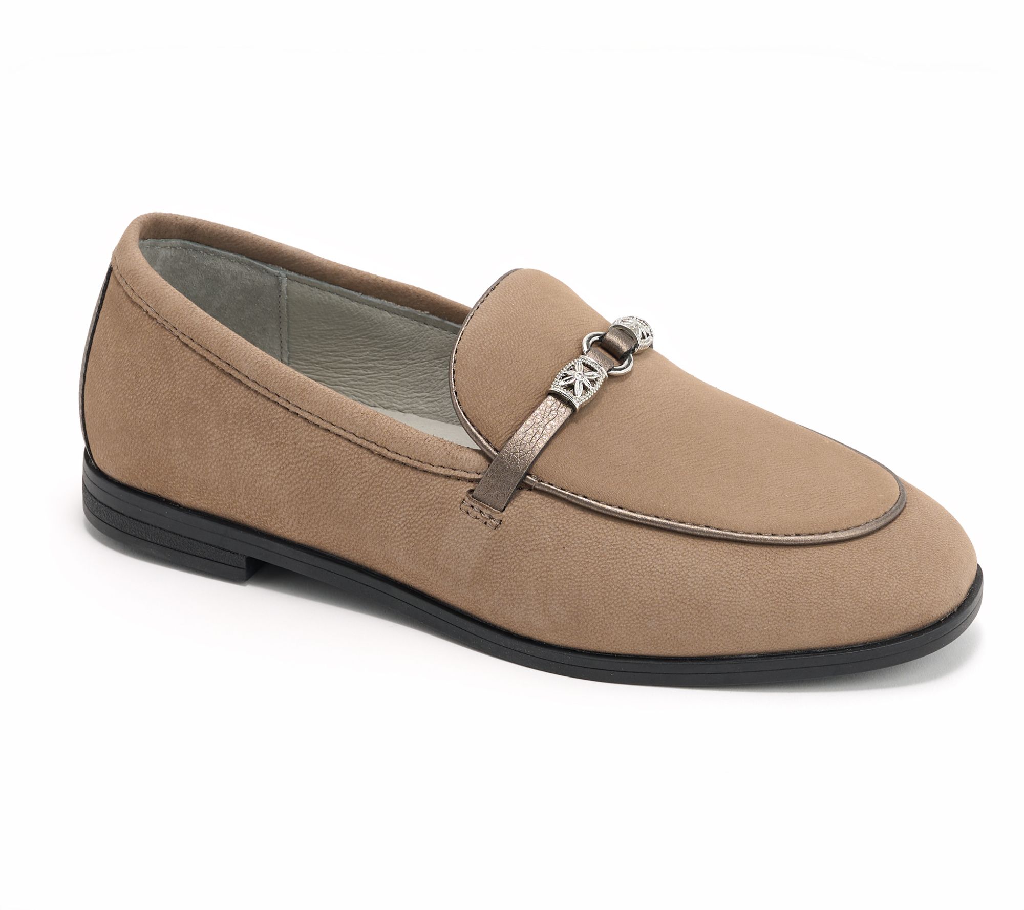 Alegria Leather Slip-on Loafer - Aliya