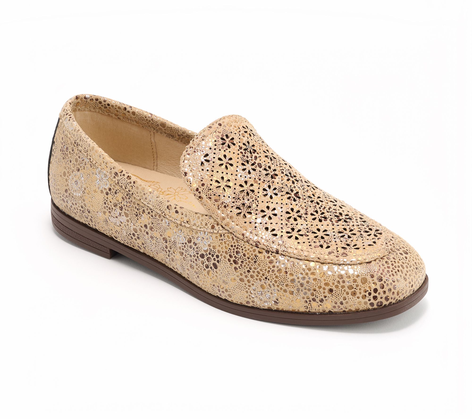 Alegria Leather Slip-on Loafer - Aliya