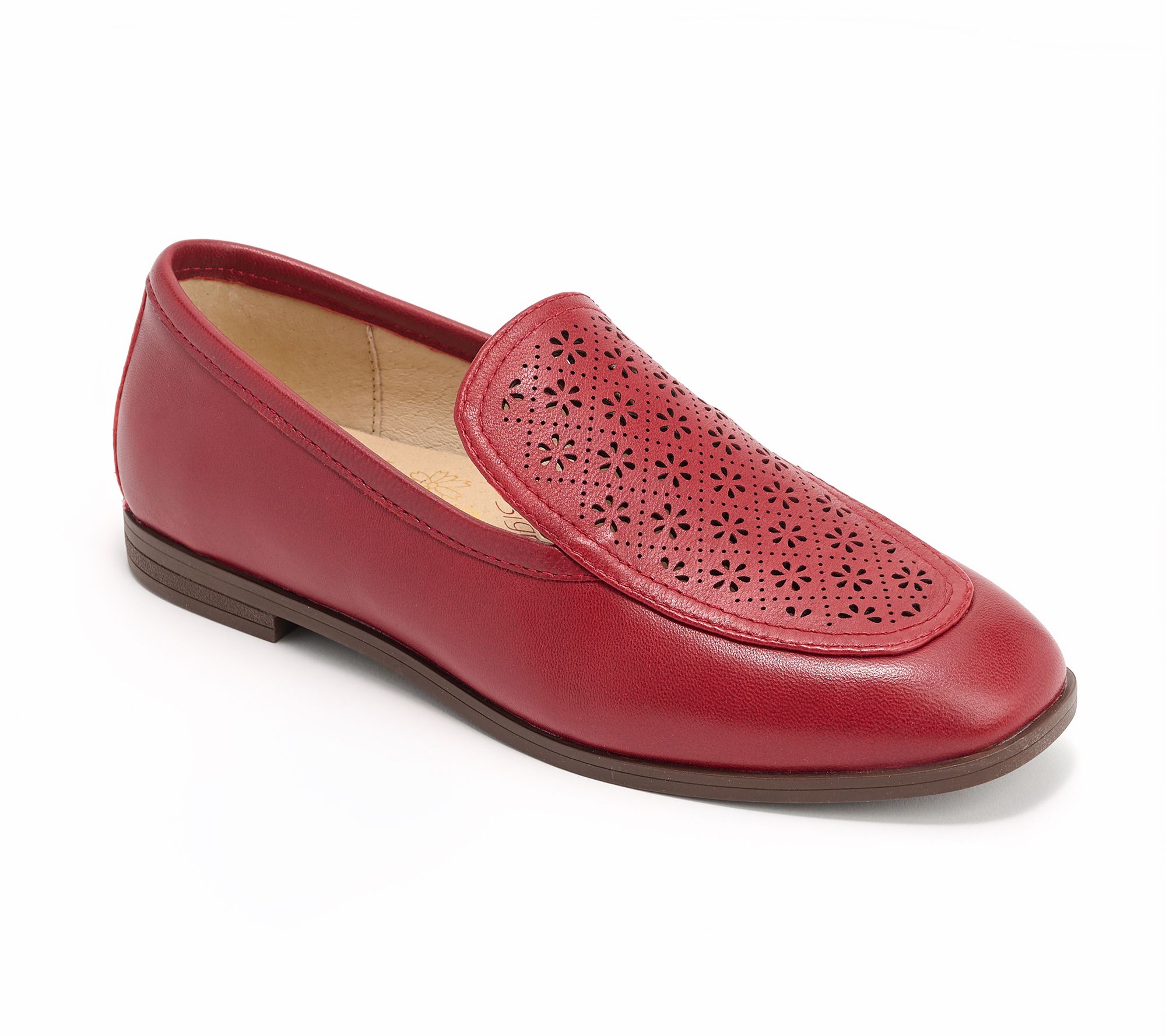 Alegria Leather Slip-on Loafer - Aliya