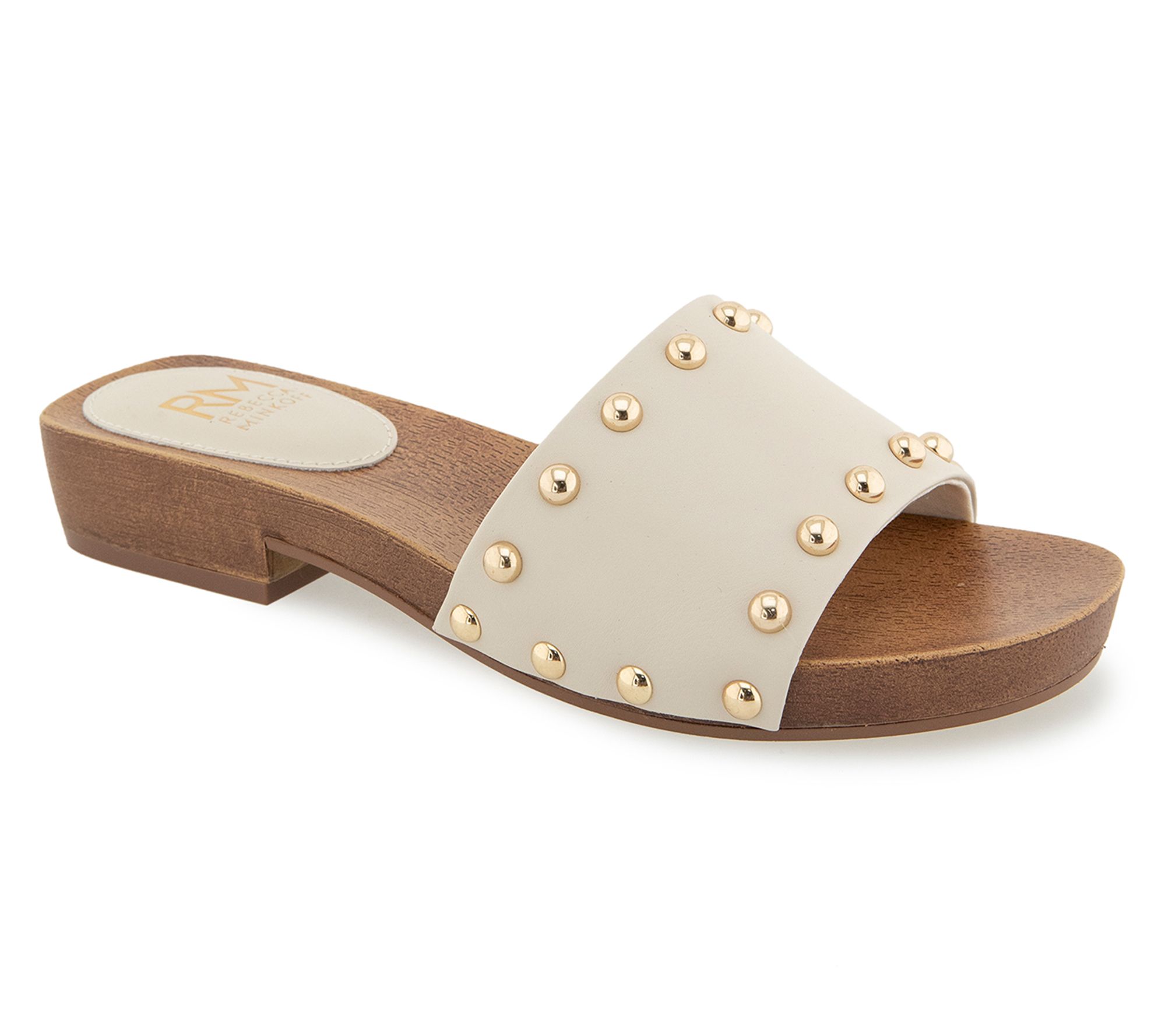 RM by Rebecca Minkoff Studded Slide Sandals - Idonia