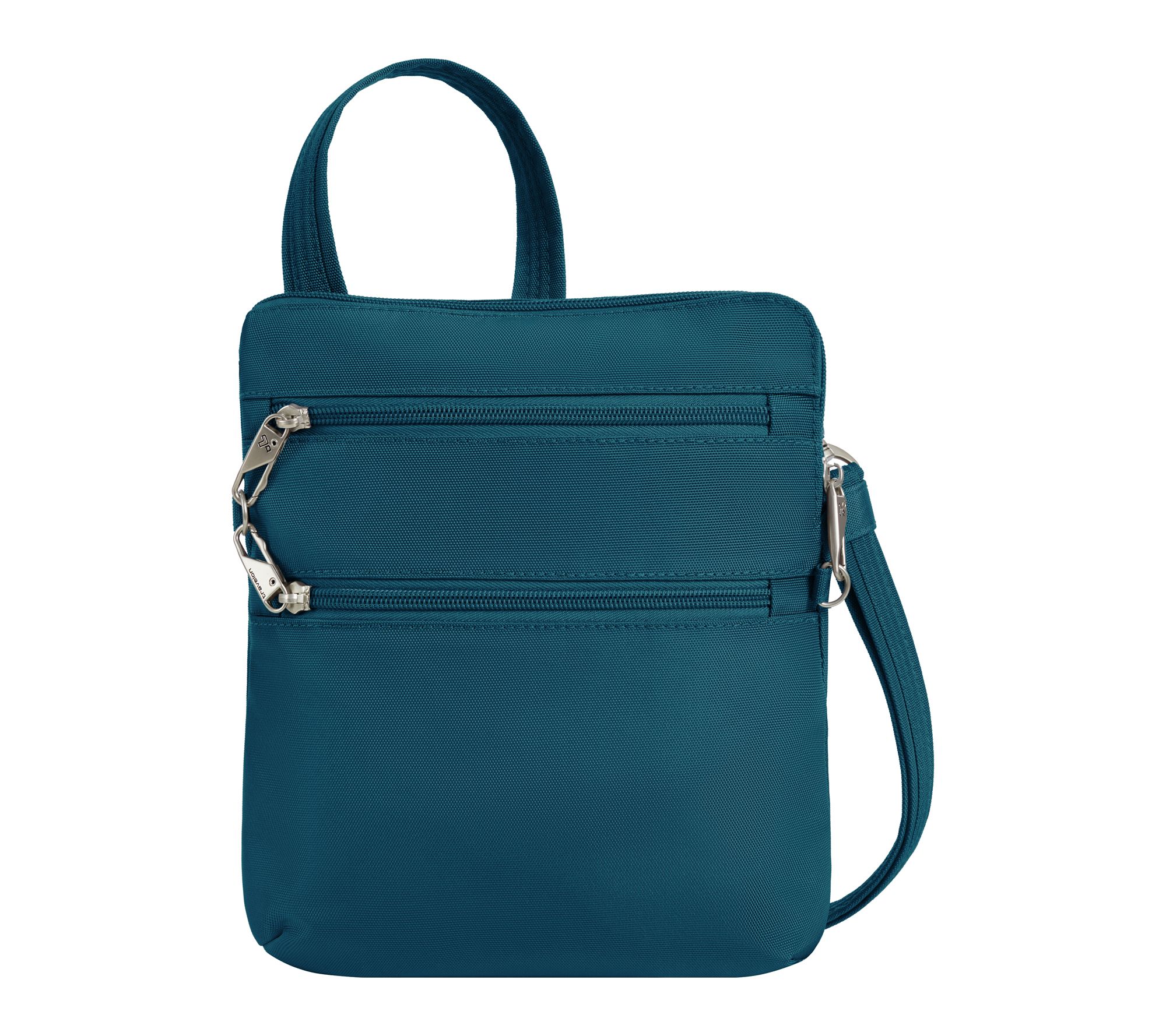 Travelon Anti-Theft Classic Slim Double Zip Crossbody