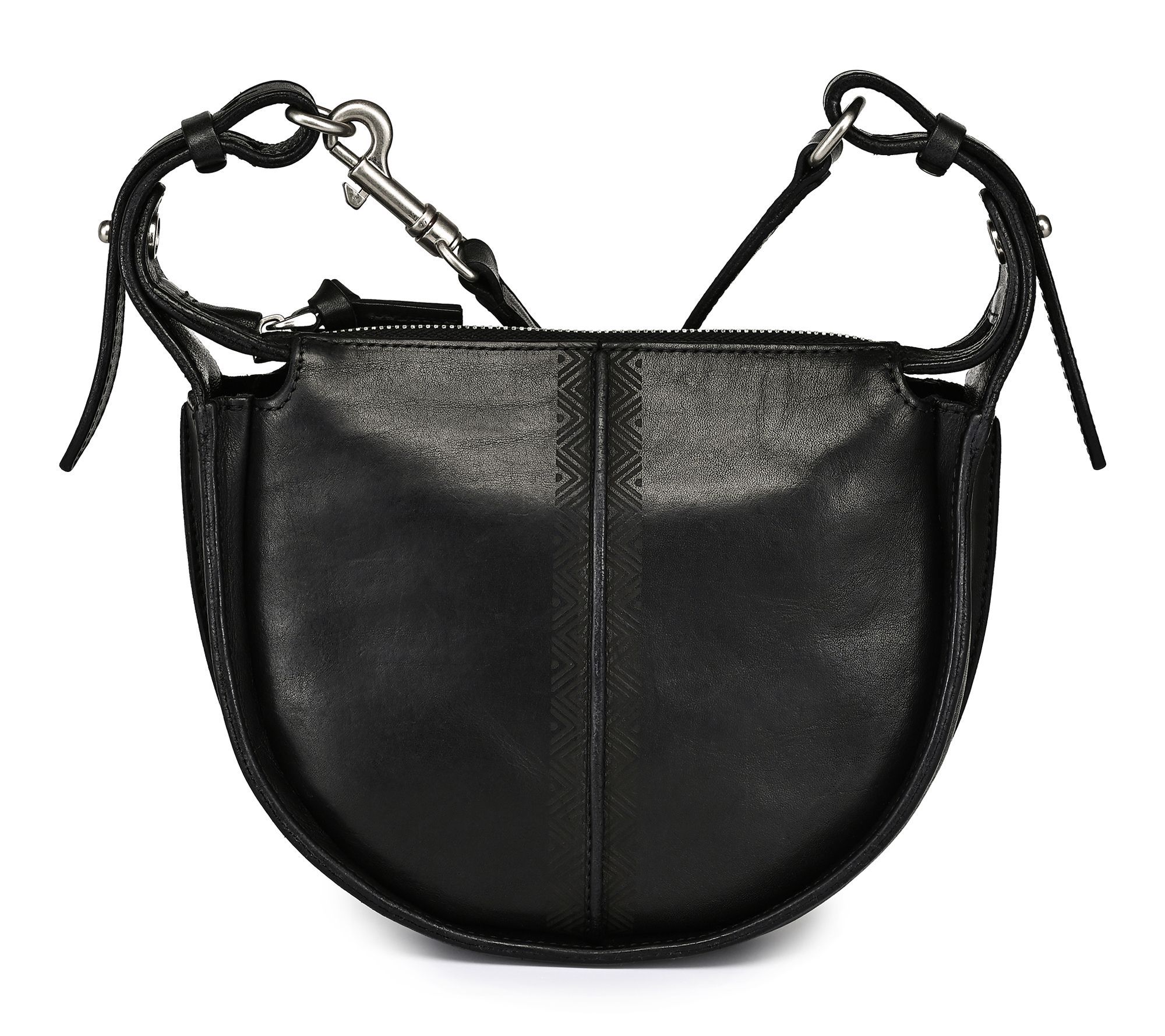 Old Trend Dahlia Small Structured Leather Crossbody