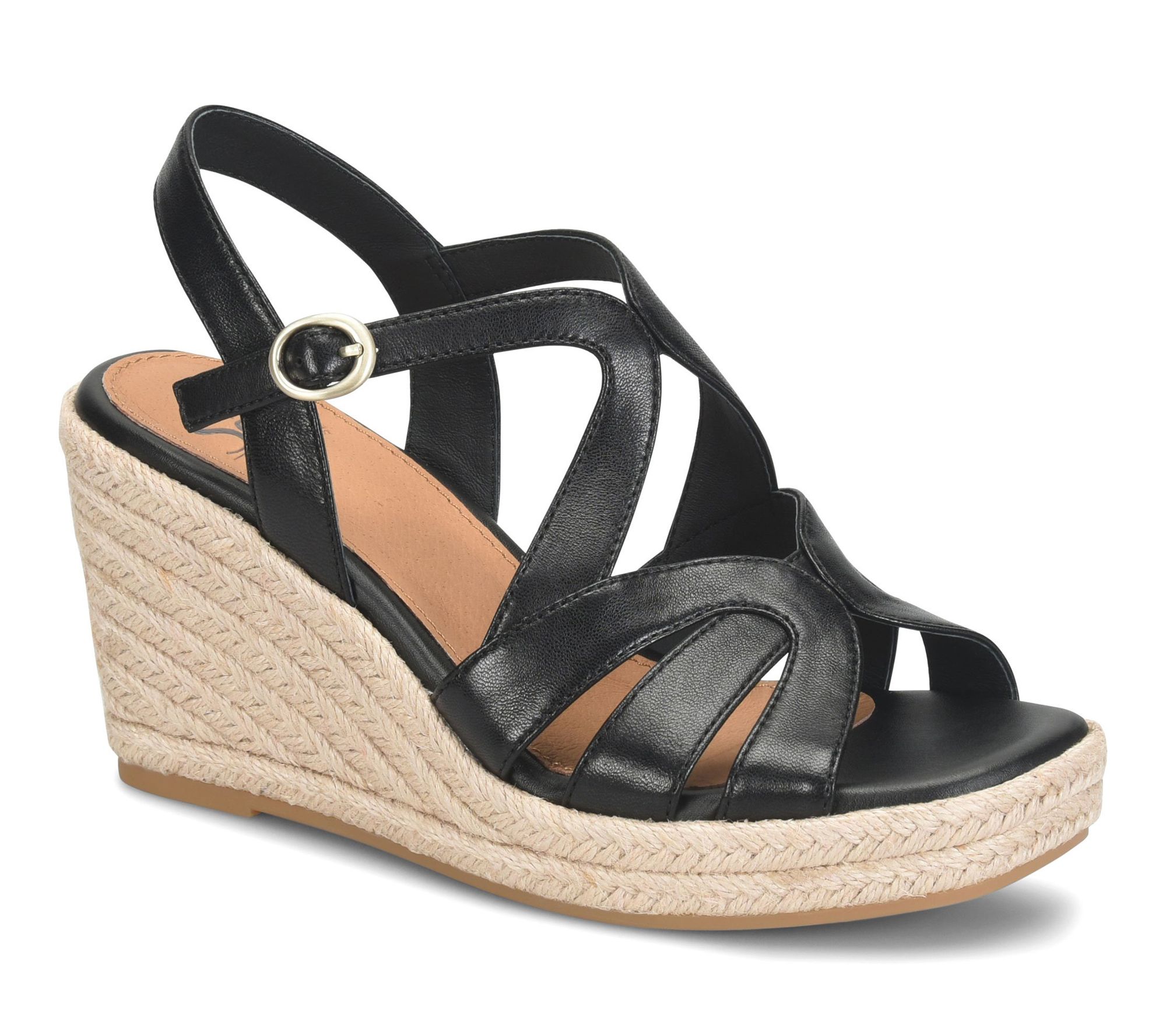 Sofft Strappy Espadrille Wedge Sandal - Norma