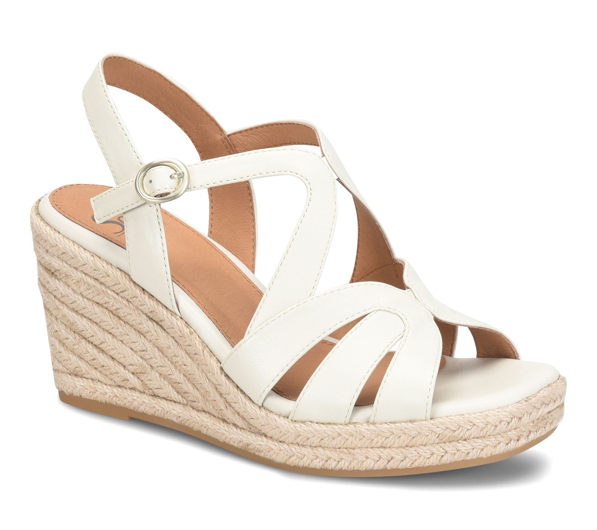 Sofft Strappy Espadrille Wedge Sandal - Norma