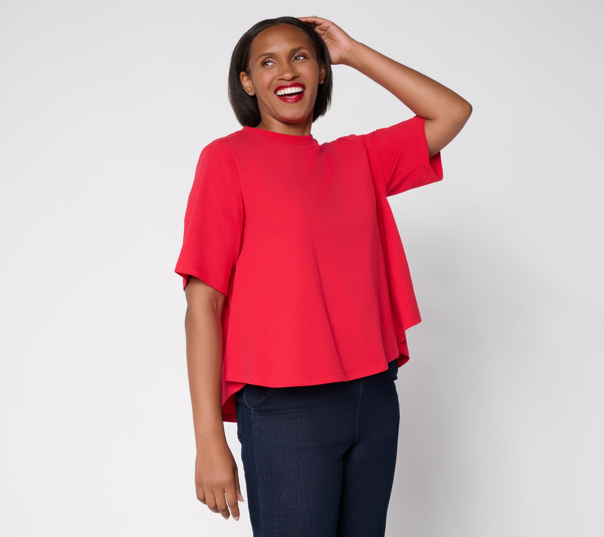 "As Is" RM Studio x Rebecca Minkoff Cotton Rich Trapeze Tee