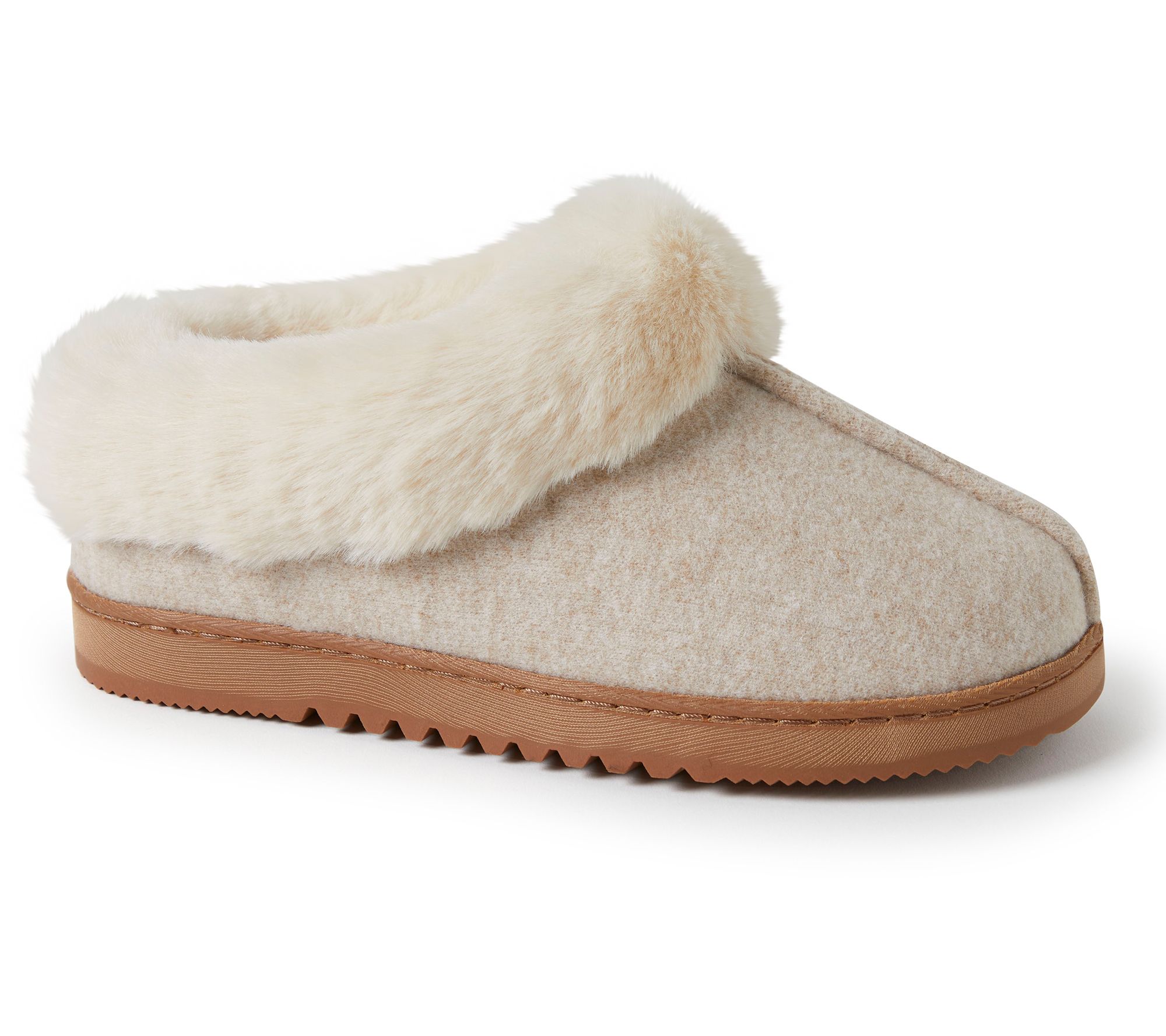 Dearfoams Women's Washable Soft Knit Clog Slipper - Chloe