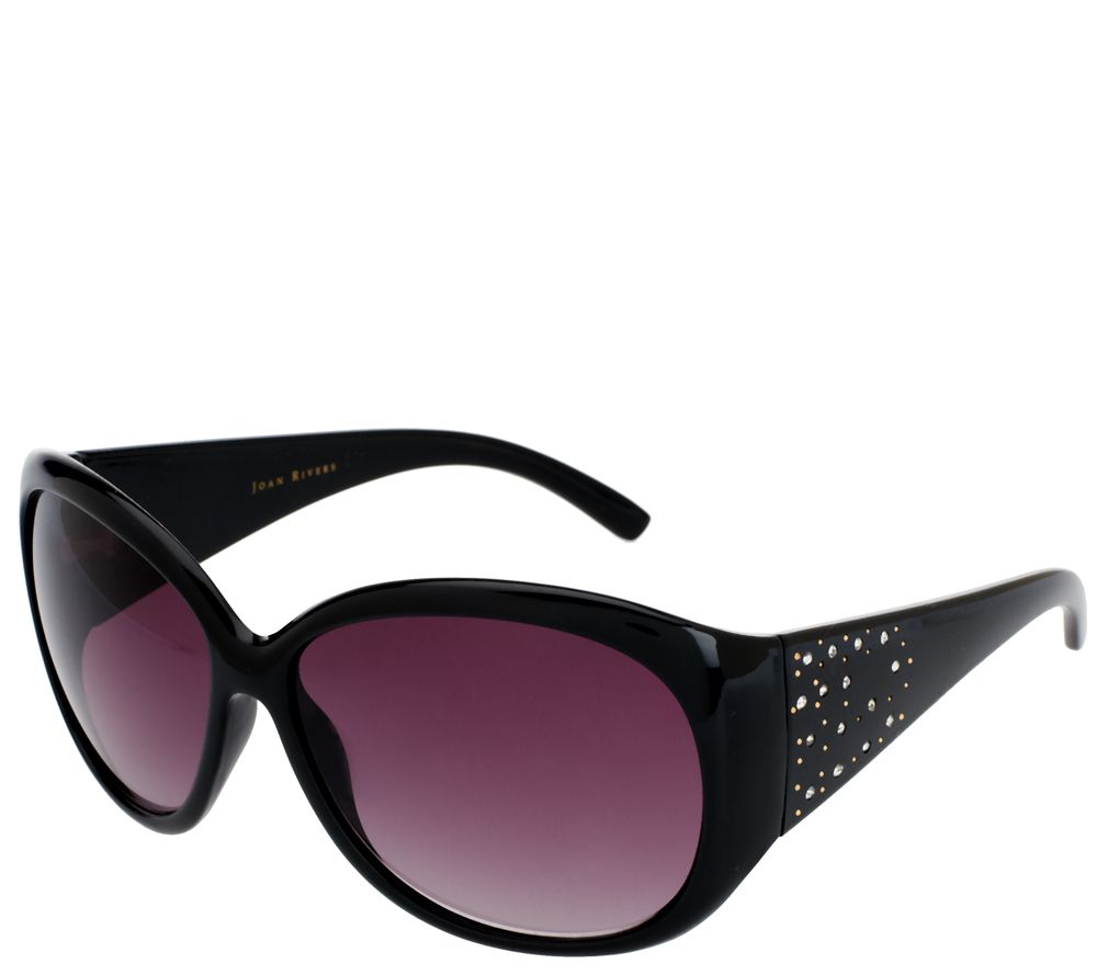 Joan Rivers Everyday Glamour Crystal Embellished Sunglasses - Page 1 ...