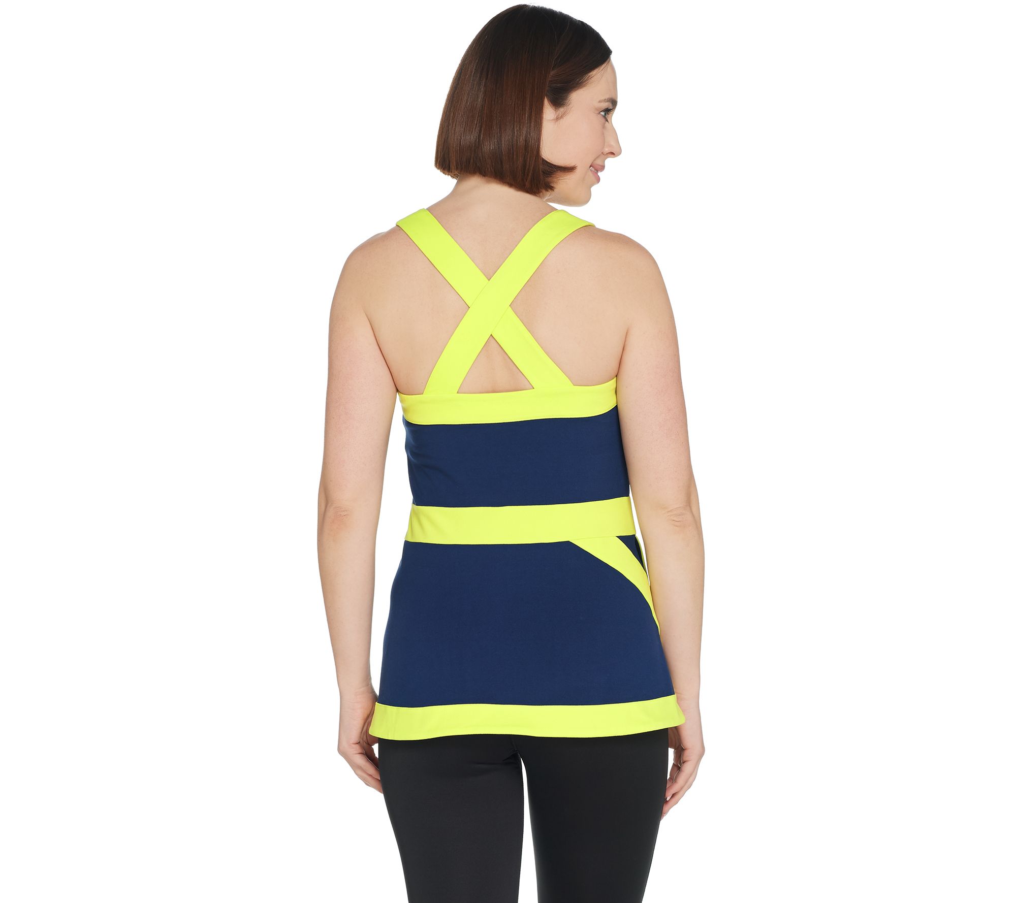 Susan Lucci Collection Color Block Tank - QVC.com