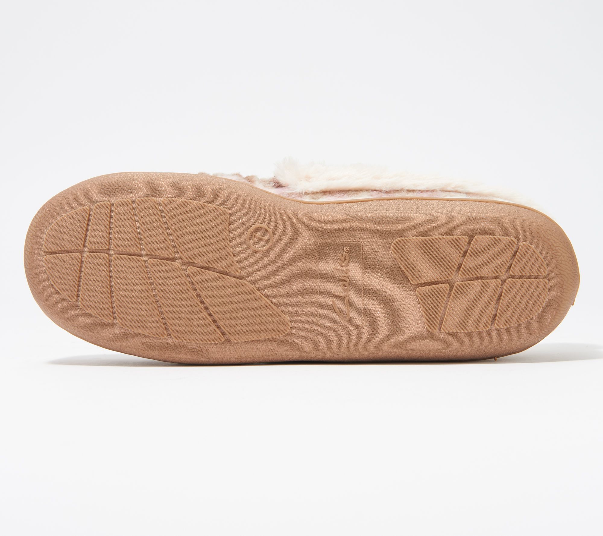 qvc clarks womens slippers