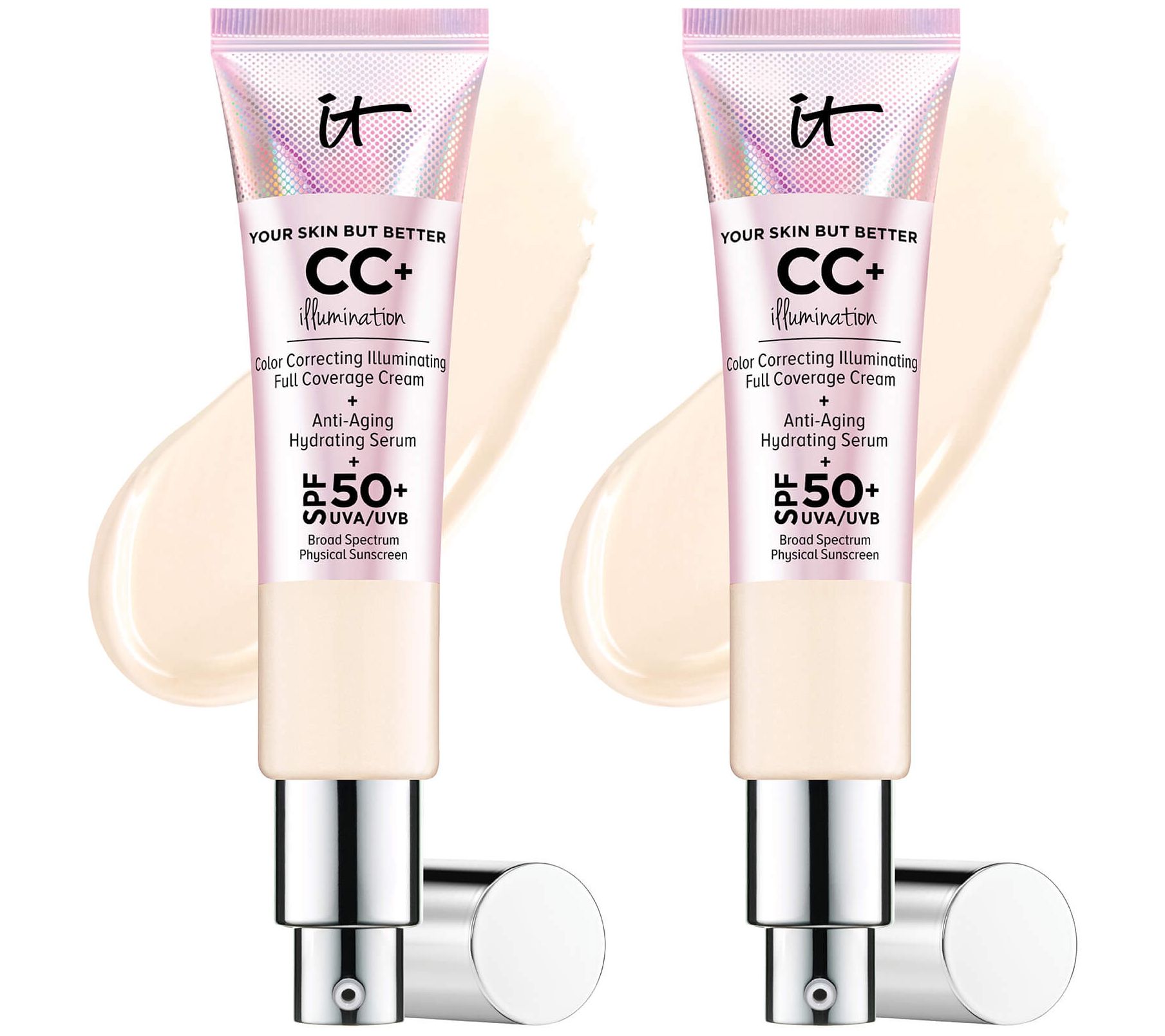 It Cosmetics CC Illumination SPF 50 Duo ,Light