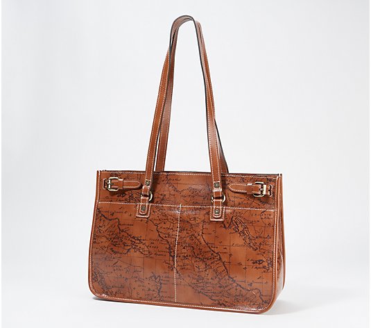 "As Is" Patricia Nash Leather Olivenza Tote