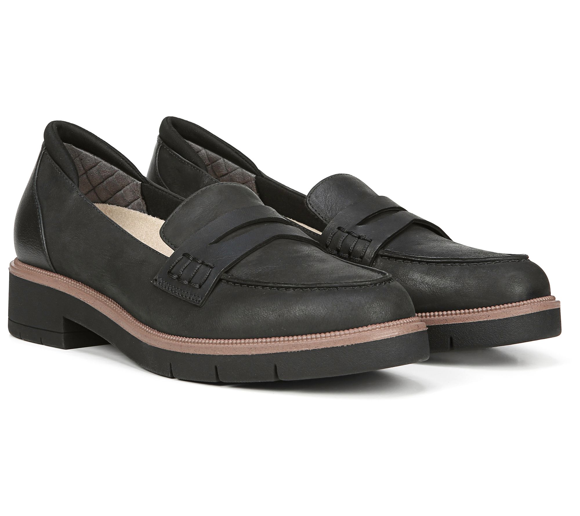 Dr. Scholl's Lug Sole Slip-On Loafers - Generation - QVC.com