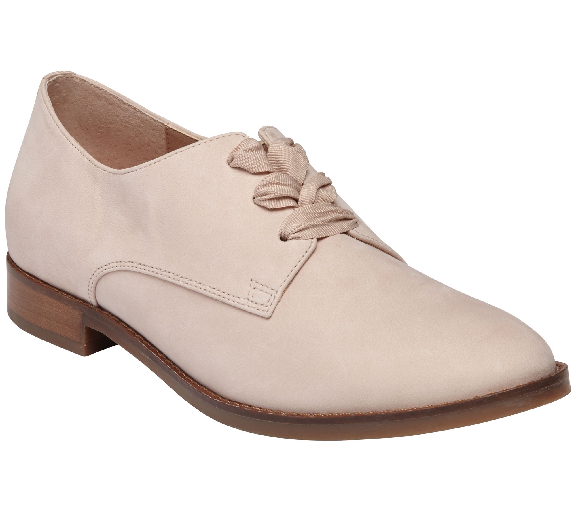 Vionic Lace-Up Leather Derby Shoes - Evelyn - QVC.com