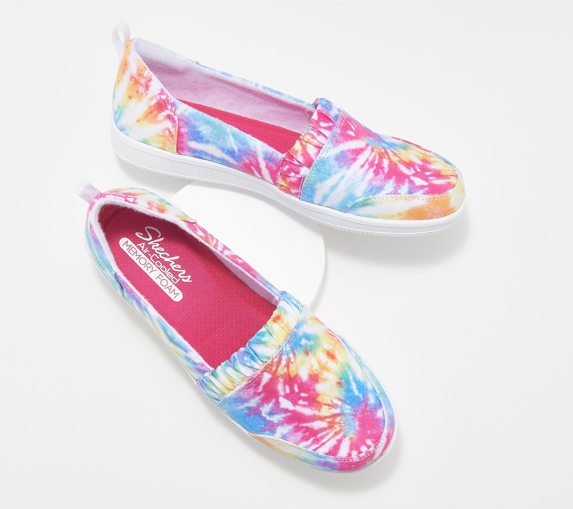 Skechers tie sales dye memory foam