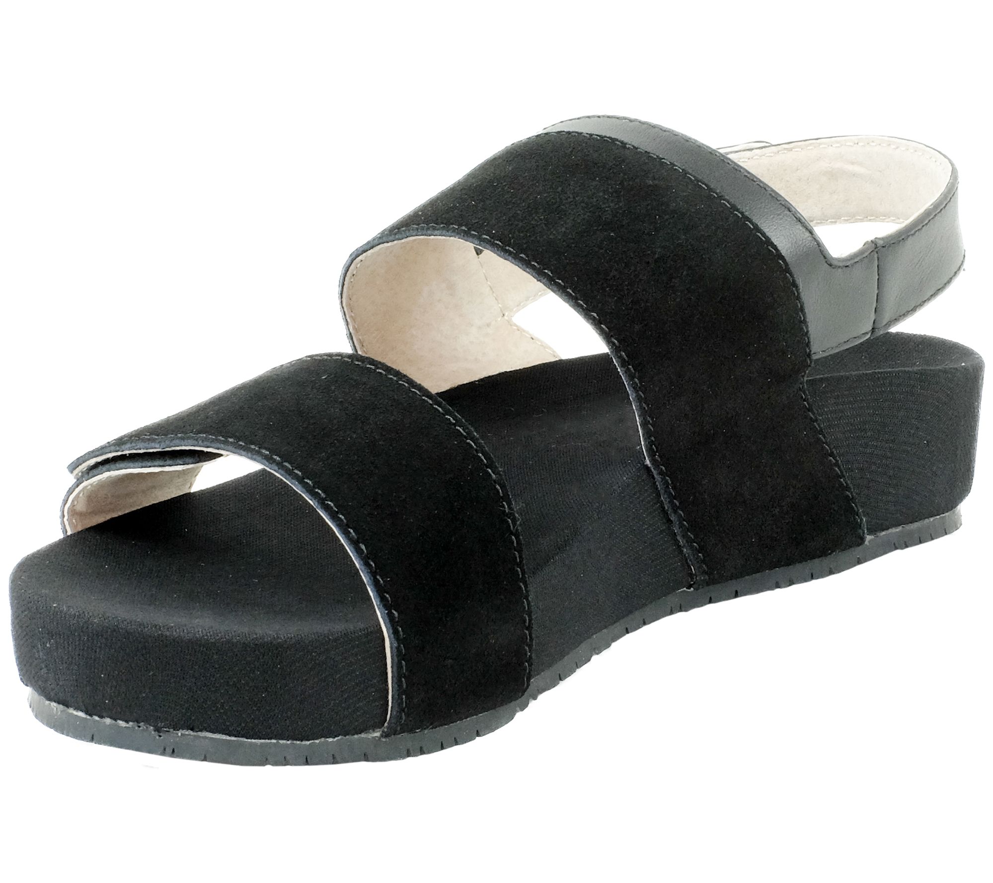 Revitalign Adjustable Leather Orthotic Sandals Up Swell