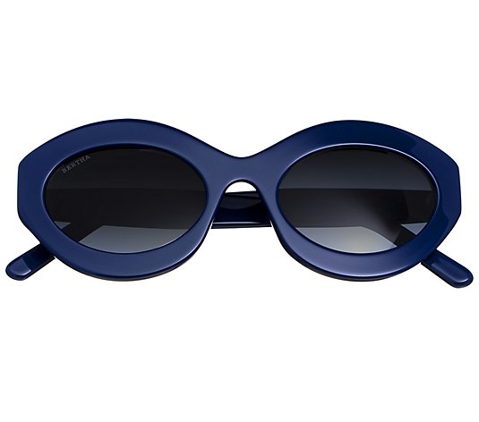 Bertha Oval Sunglasses - Seve rine