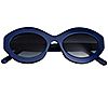Bertha Oval Sunglasses - Seve rine