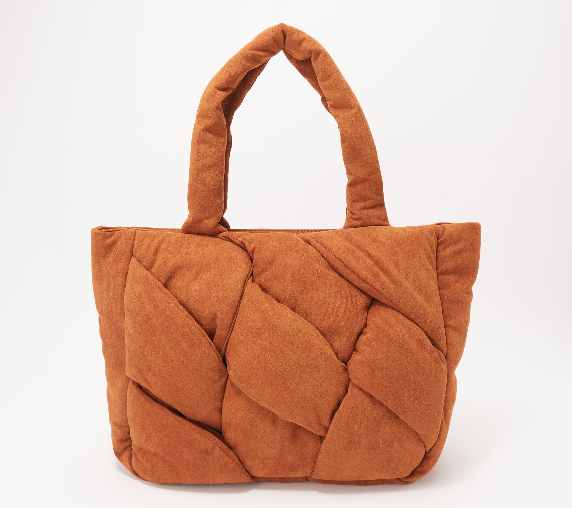 Vince Camuto Puffy Nylon Woven Dayah Tote 