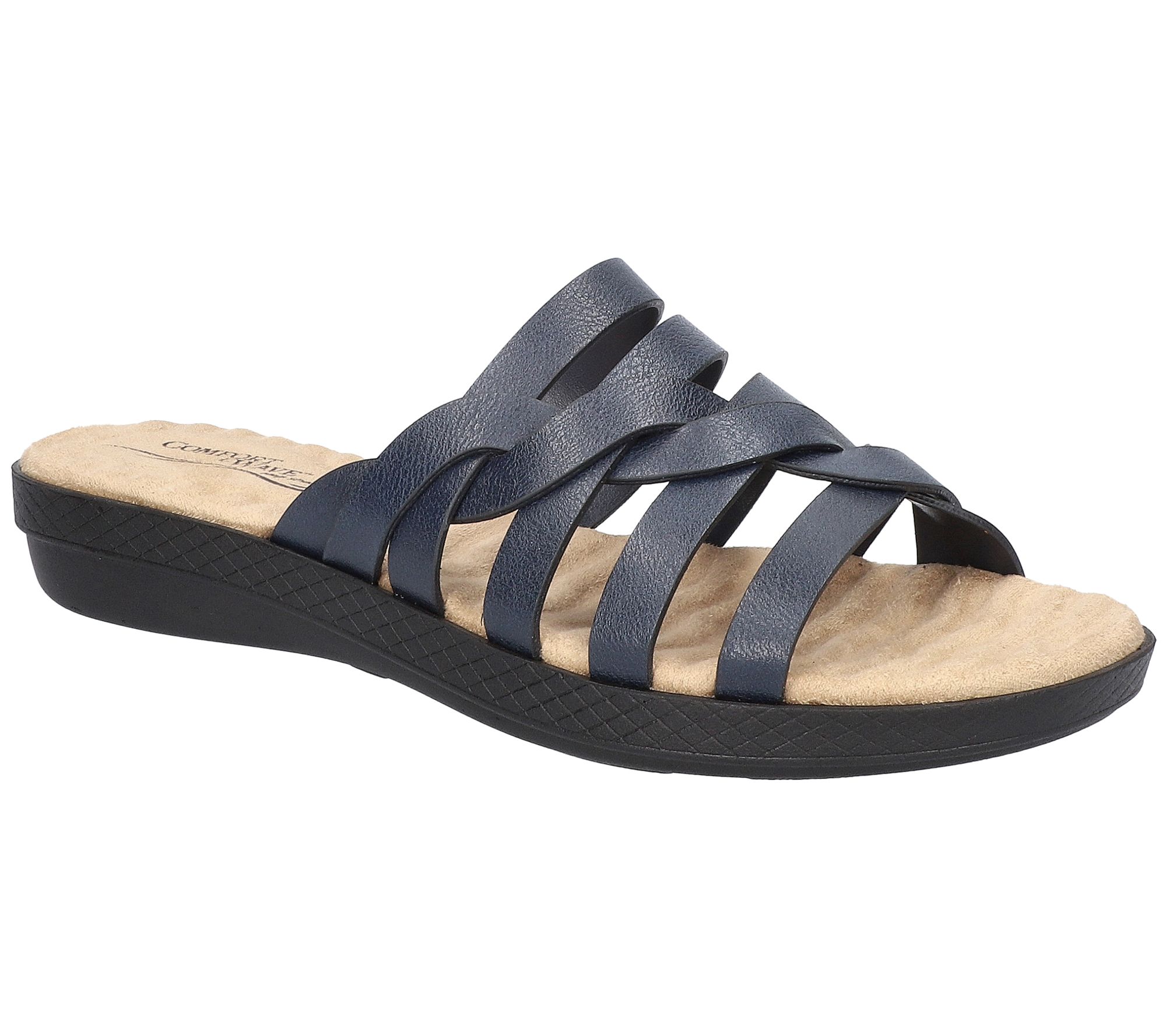 Easy Street Comfort Wave Slide Sandals - Sheri