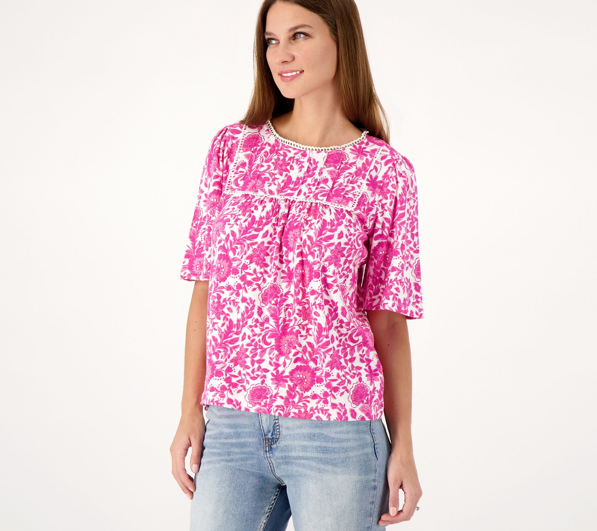 Studio Park x Amy Stran Printed Knit Top