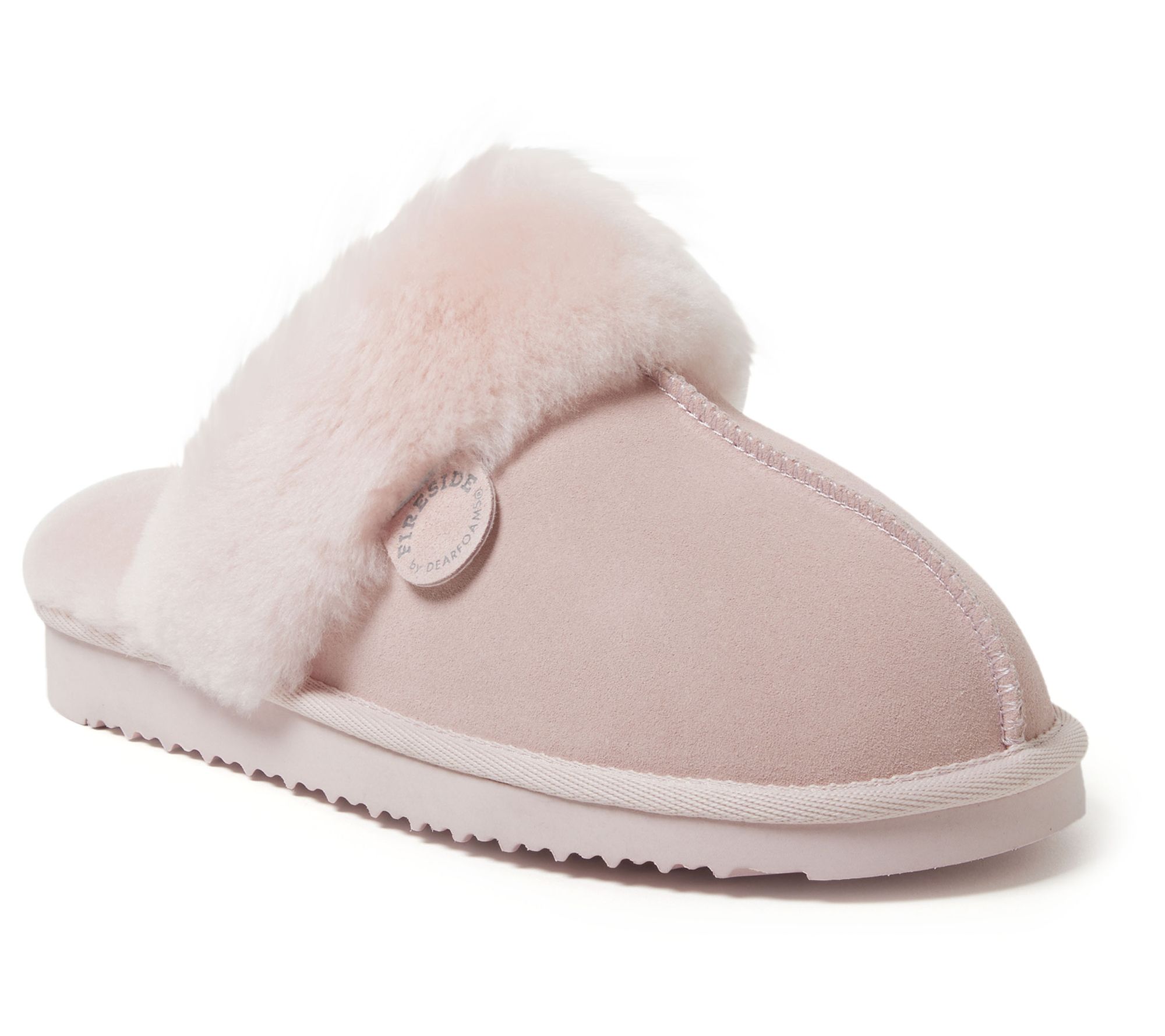 Fireside By Dearfoams Women's Shearling Scuff Sipper - Sydney